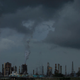 A gas flare from the Shell Chemical LP petroleum refinery illuminates the sky on August 21, 2019 in Norco, Louisiana. The plant agreed to install $10 million in pollution monitoring and control equipment in 2018 to settle allegations that flares used to burn off emissions were operating in violation of the Clean Air Act.